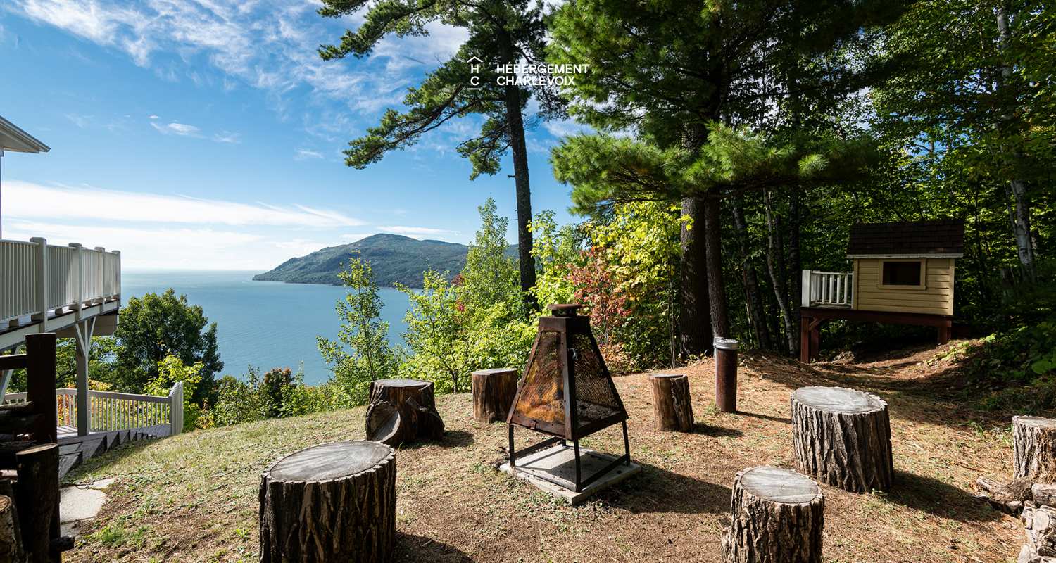 CEL-5 - Résidence chaleureuse avec vue spectaculaire sur le St-Laurent